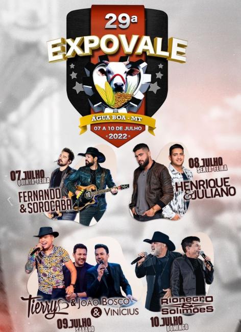 29ª EXPOVALE - Henrique e Juliano